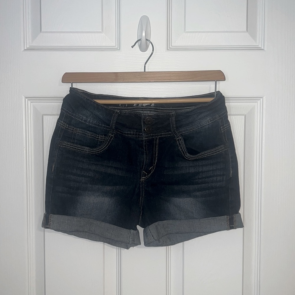 Wallflower denim shorts